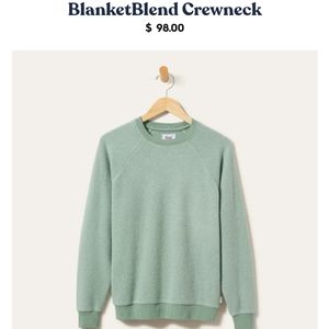 Feat Crewneck Seafoam